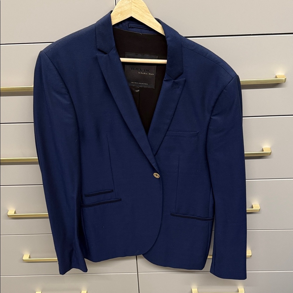 Zara Deep Blue Men's Blazer